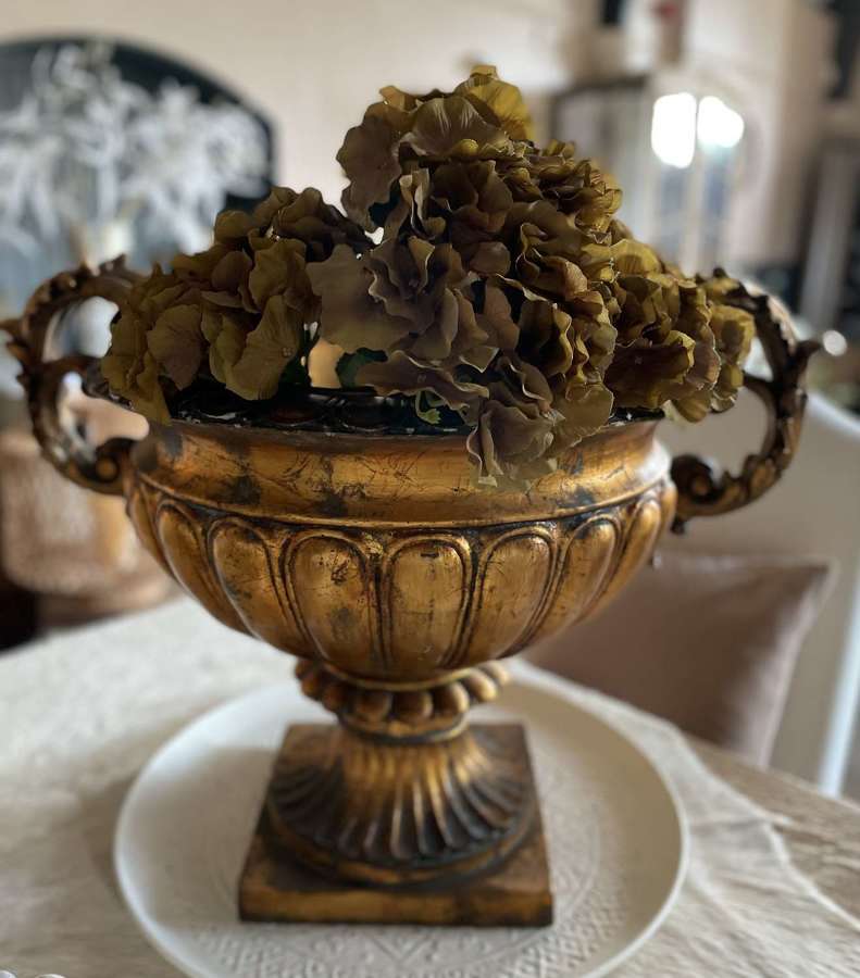 Decorative Gold Urn